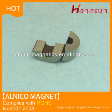 cast tile alnico ring monopole or Bipolar magnet for sale